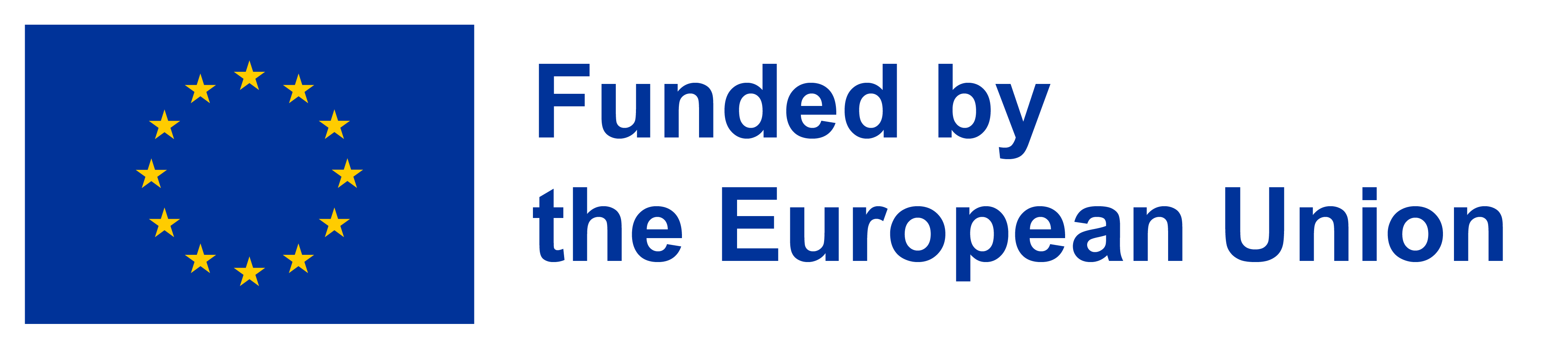 Logo: funded by the European union