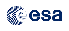 Euroopan avaruusjärjestön logo.