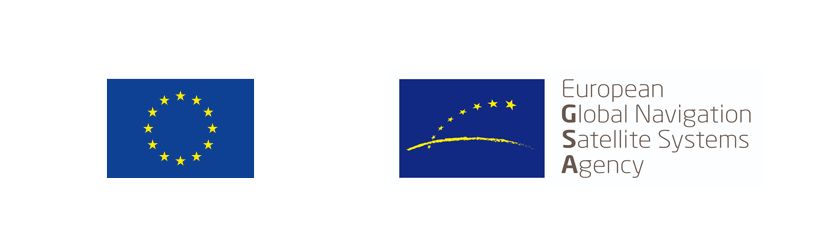The logos of EU and GSA