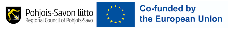 Regional council of Pohjois-Savo and Co-funded by the European Union logos