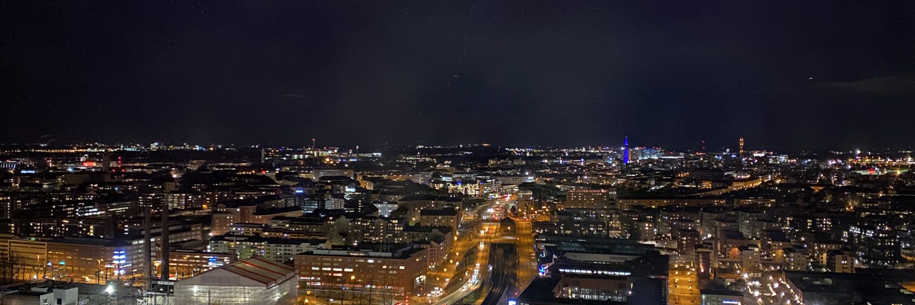 Öiden kaupunkimaisema.
