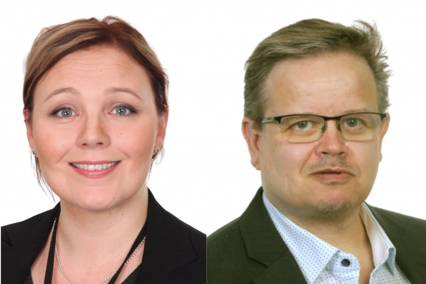 Minna Romppanen ja Pekka Ristimäki