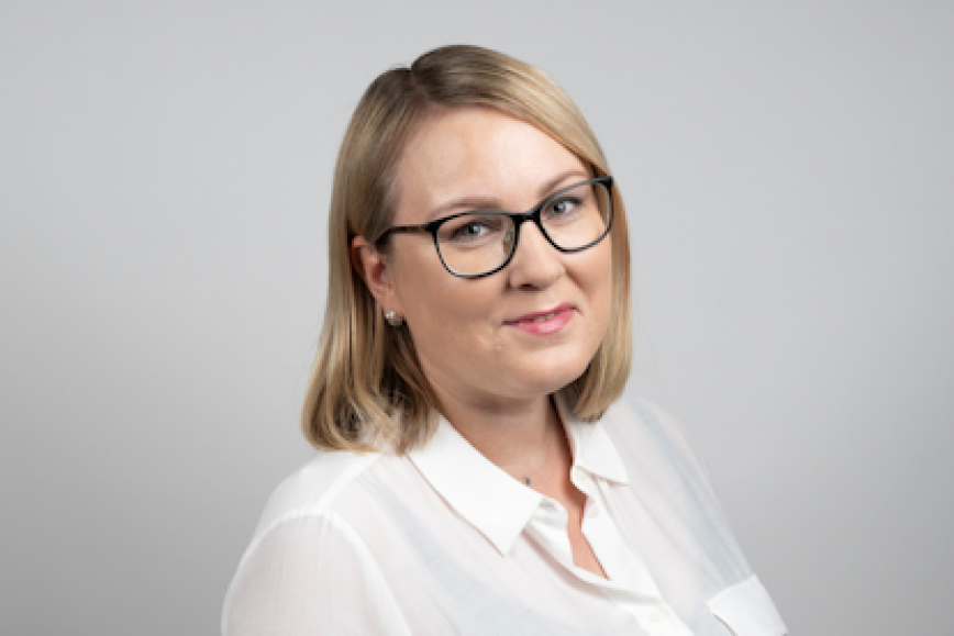 Johtava asiantuntija Pauliina Heikkilä.