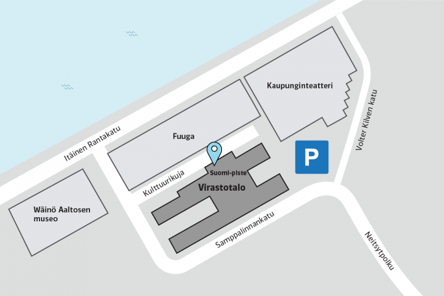Saapumisohje Turun toimipisteeseen.