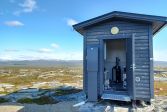 An absolute gravimeter in Lapland scenery