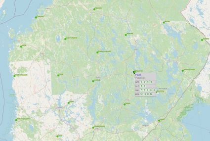A picture of the GNSS Finland service.